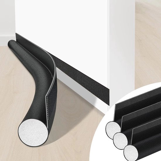 Tapparelle di chiusura 3 pezzi | 96 x 5 cm | Striscia di chiusura autoadesiva contro vento e rumore