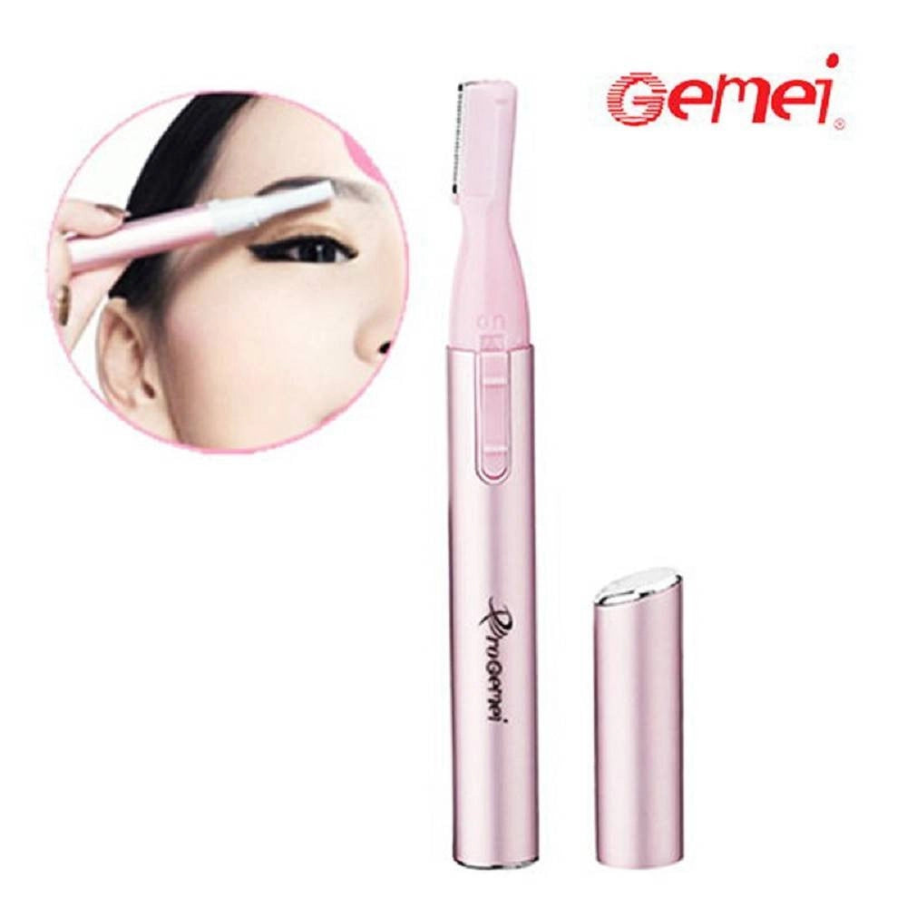 Trade Shop - Rifinitore Trimmer Elettrico Donna Per Rasatura Peli Viso Sopracciglia Gm-518a -