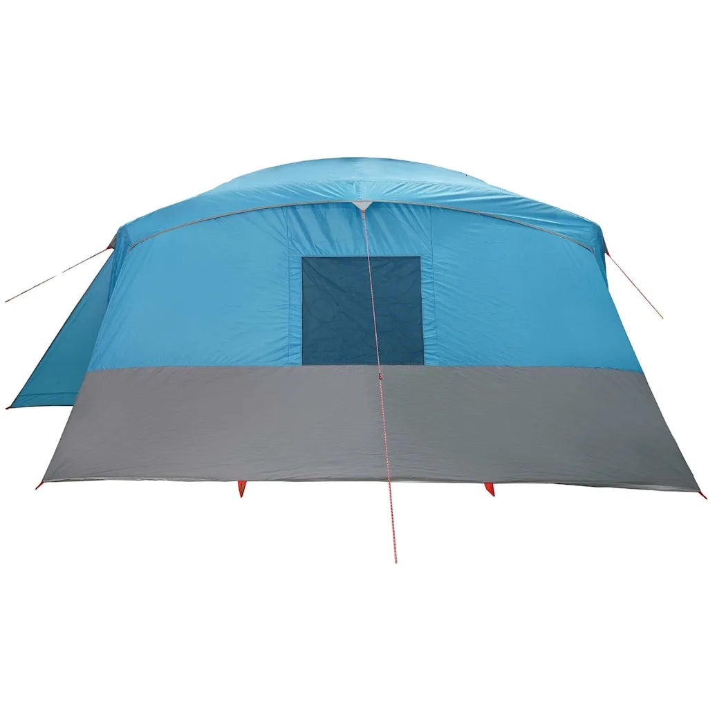 Tenda Familiare a Tunnel per 16 Persone-Tenda da campeggio Blu Impermeabile