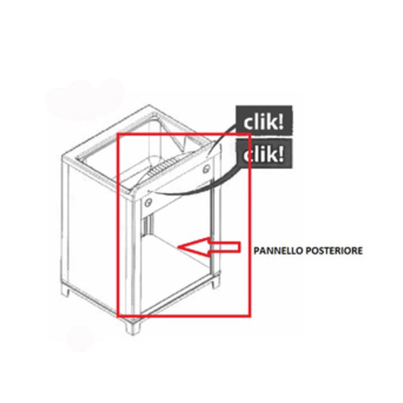 R KIT LAVATOIO RESINABIANCO-(PANNELLO POST)- 1,0 pz
