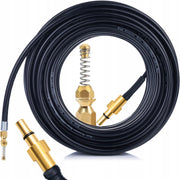 Tubo Alta Pressione 10 m – Ugello a Molla in Ottone | Compatibile con Idropulitrici Black&Decker, Bosch