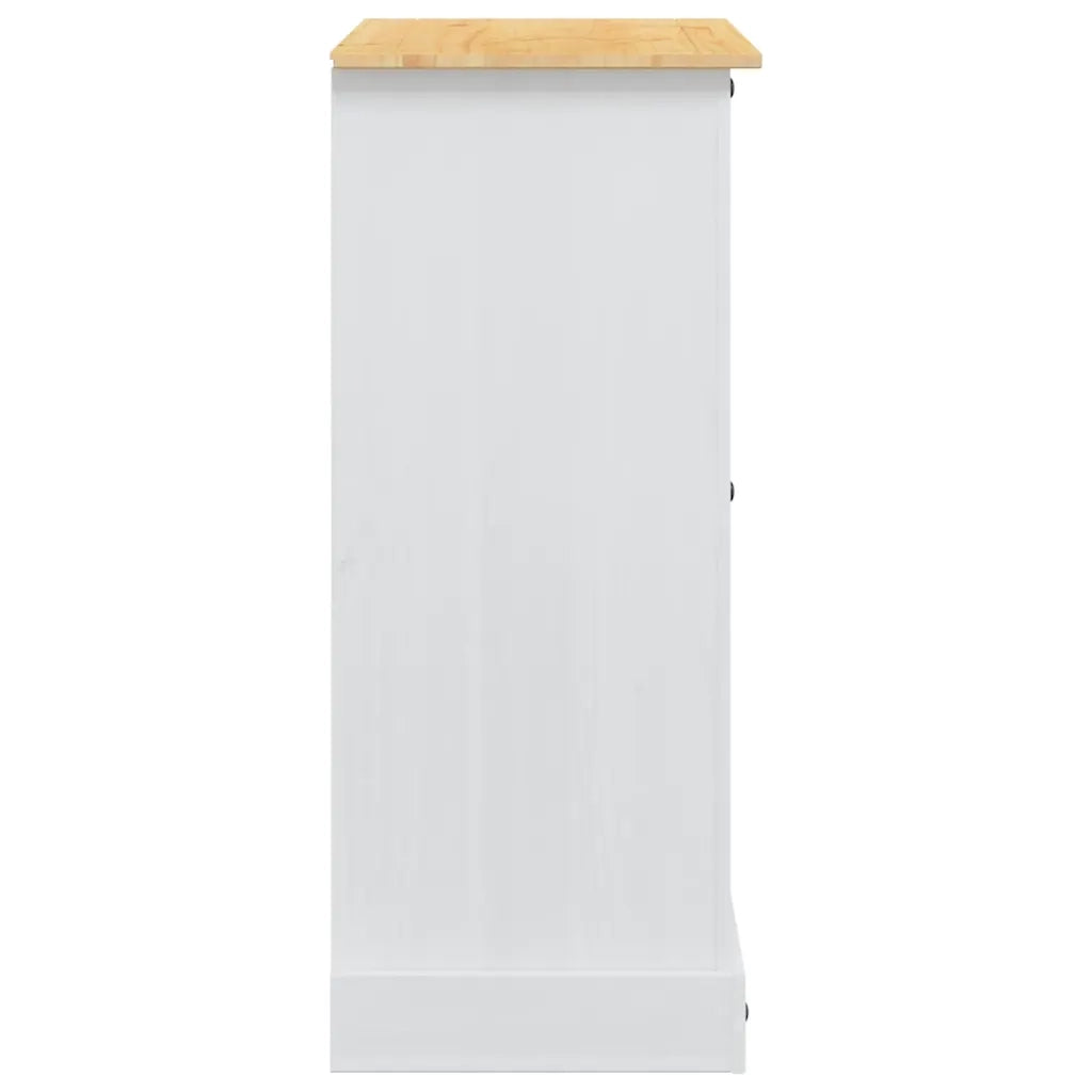 Cassapanche di stoccaggio Corona Bianco 92 x 48 x 114 cm
