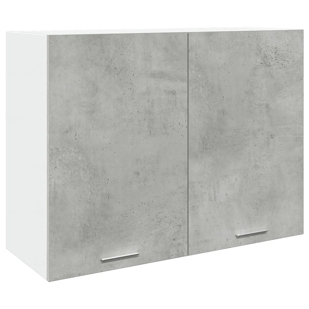 Mobile Pensile Â“LyonÂ” Grigio Cemento 80x31x60 cm