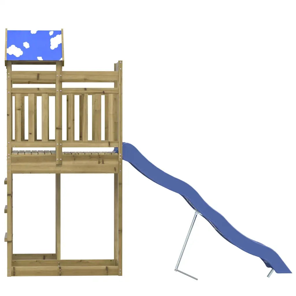 Set da Gioco da Esterno in Legno di Pino Impregnato 3278988