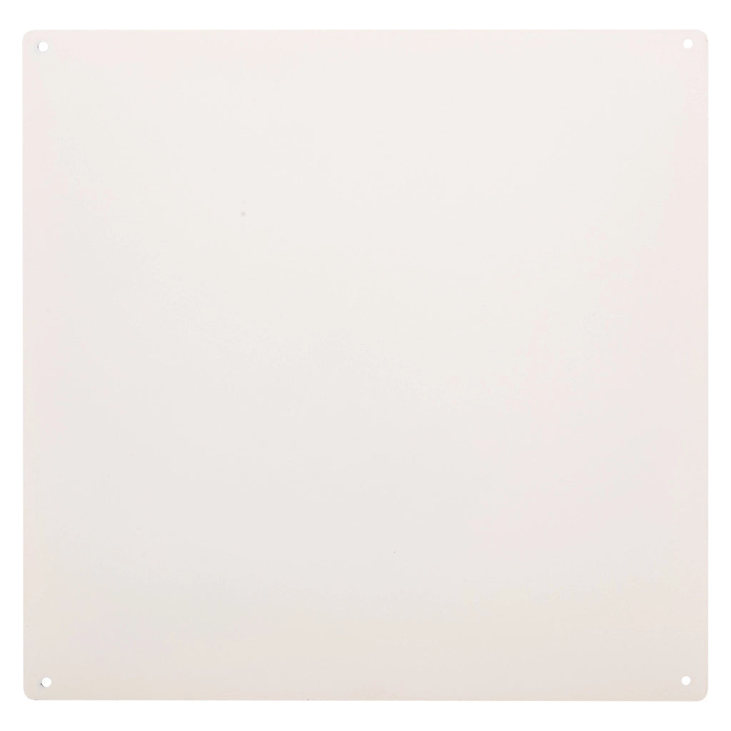 Piastra da parete in metallo marrone 30x30x0,06h