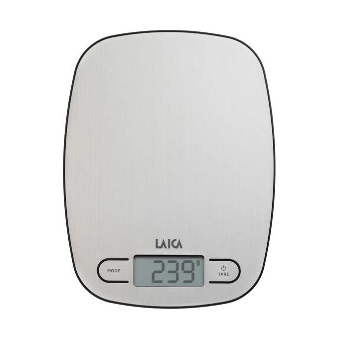 Laica KS1033 bilancia da cucina Acciaio inossidabile Superficie piana Ovale Bilancia da cucina elettronica