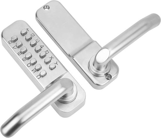 Sistema di Blocco Intelligente - Pannello Tastiere di Accesso - Blocco Meccanico - Inserimento Password Digitale - Sicurezza Anti Furto Senza Batterie per la Casa