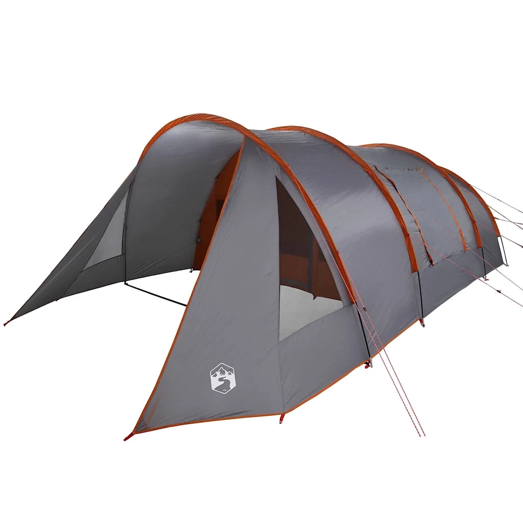 Tenda Tunnel per 5 Persone 5 persona Grigio e arancione 42004043