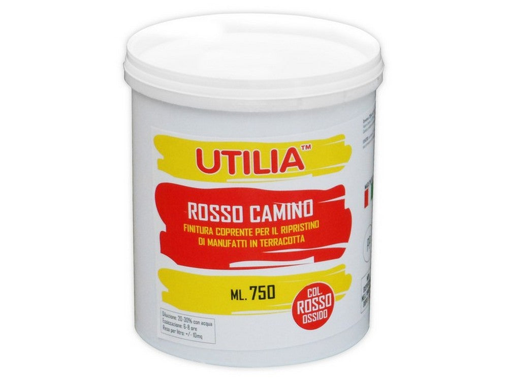 idropittura cotto e mattoni rosso camino ml. 750 cod:ferx.vit44872