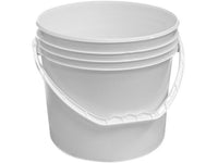 secchio tronco conico con manico in pp ï cm. 19x20 h lt. 6 cod:ferx.vit54124