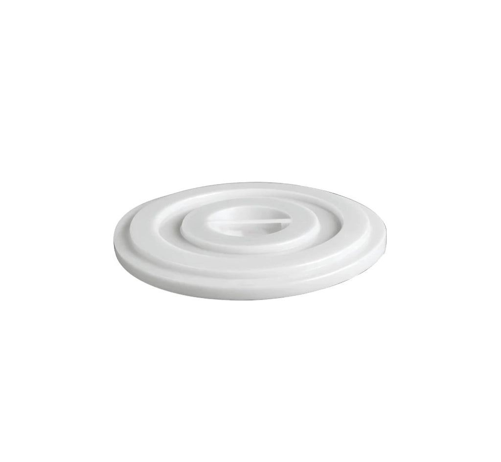 COPERCHIO PER BIDONE PER RIFIUTI BIANCO 100 lt