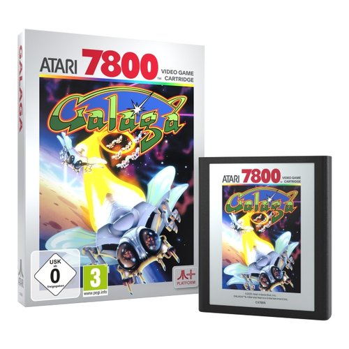 Videogioco retro games ltd 1174356 atari galaga