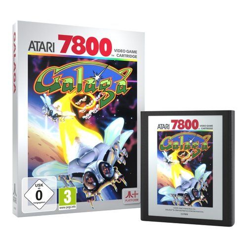 Videogioco retro games ltd 1174356 atari galaga