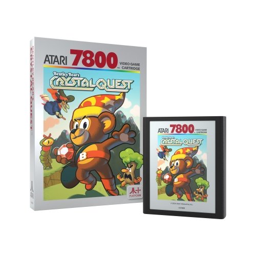 Videogioco retro games ltd 1145027 atari bentley bears crystal quest
