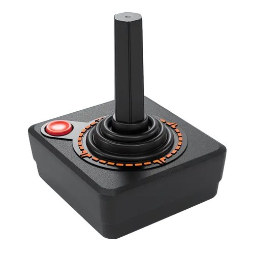 Joystick retro games ltd 1145025 atari cx40+ wireless black