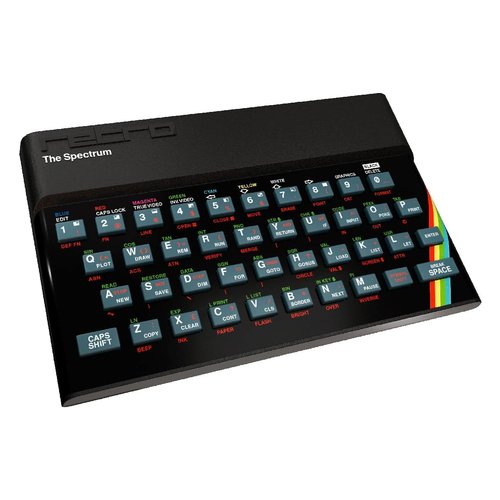 Console videogioco retro games ltd 1144446 the spectrum black