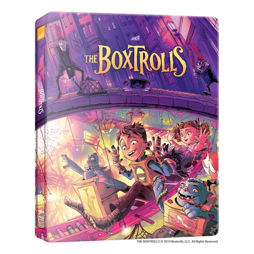 Blu ray 4k boxtrolls - le scatole magiche (steelbook) (4k ultra hd+blu - 1152708