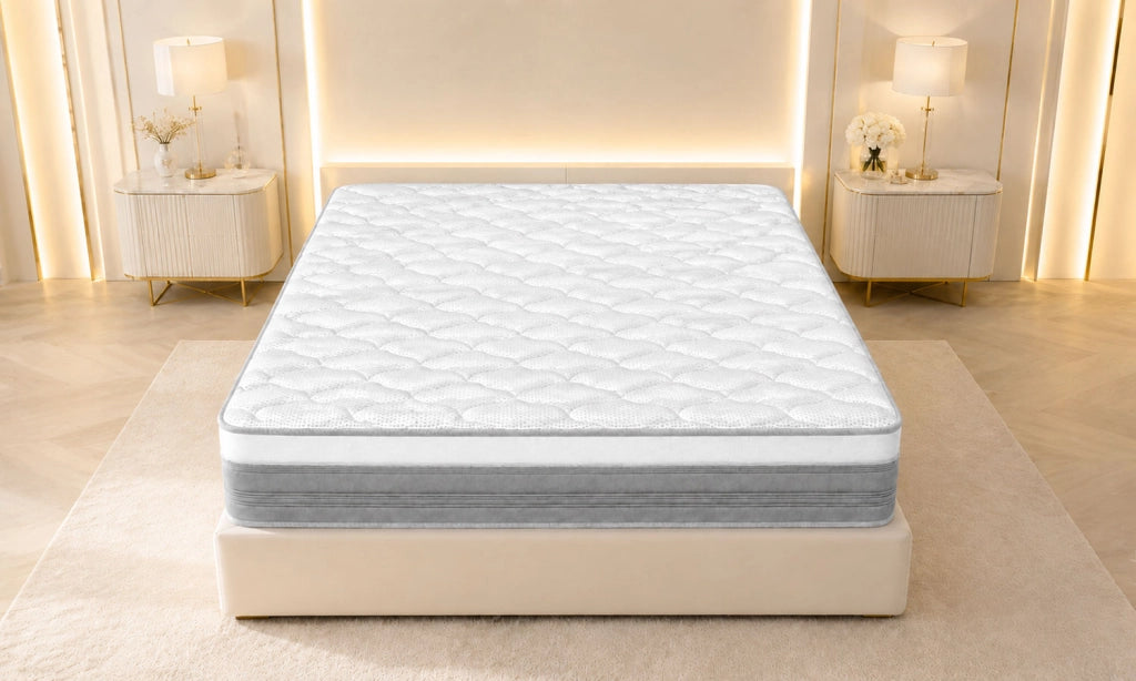 Materasso Molle e Memory 1 Piazza e Mezzo 120x200 cm Dispositivo Medico Classe 1 Dormidea Olimpo Hybrid + Omaggio