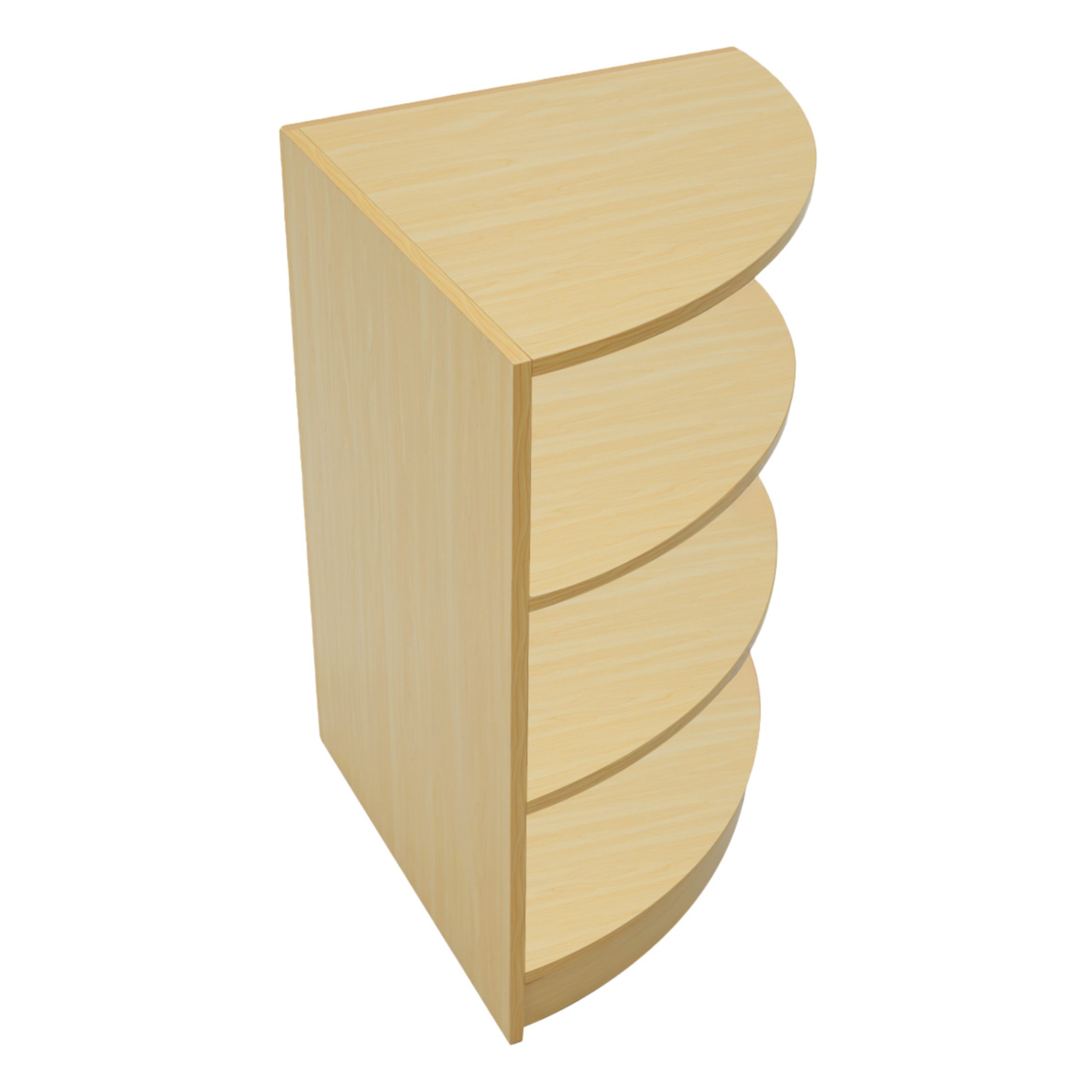 Set Banconi LED Acero Demeter K1500 B1500 LM60 Vetrina Negozio con Serratura