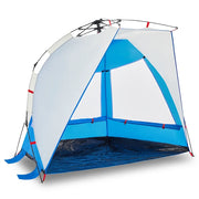 Tenda da Spiaggia 2Persone Azzurro Rilascio Rapido Impermeabile