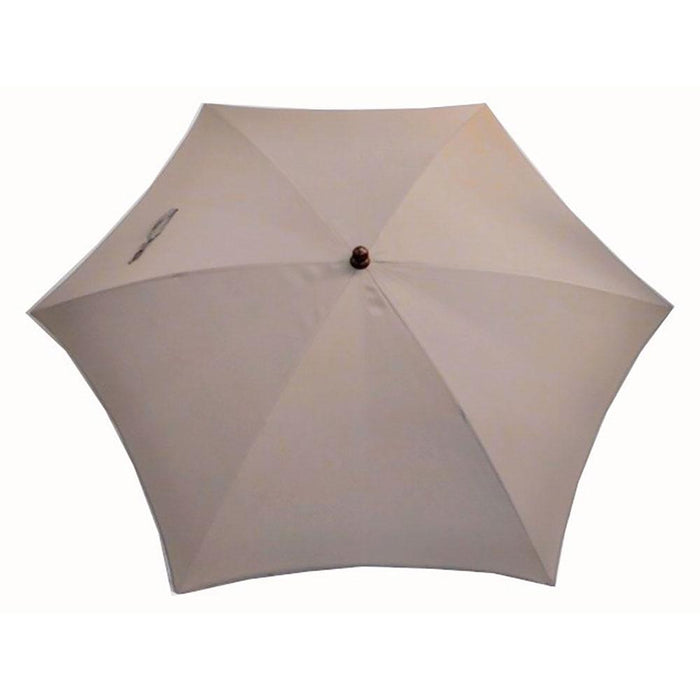 Ombrellone da Giardino Ø2,8 m Palo Ø35 mm in Alluminio Maffei Madera Tortora