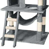 Tiragraffi per gatti 141 cm grigio 3708128