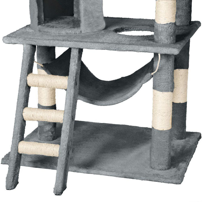 Tiragraffi per gatti 141 cm grigio 3708128