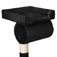 Tiragraffi per gatti 141 cm nero 3708130