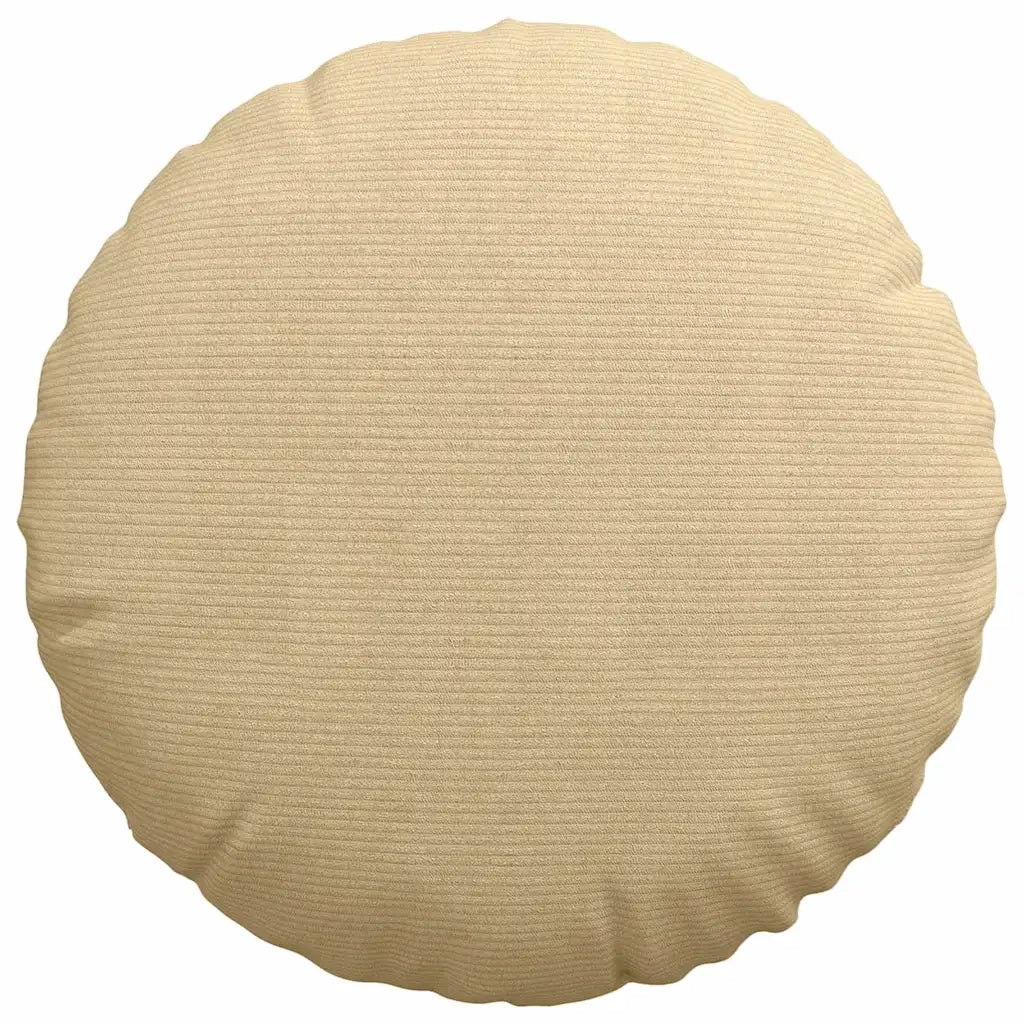 Cuscini per Seduta 2 pcs Grigio Verde Ø50 x 19 cm