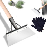 Raschiera multifunzionale per giardino - Pulizia giardino di alta qualità - 1 pezzo - Acciaio manganese