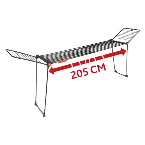 Stendibiancheria vileda 178872 infinity flex ultimate nero