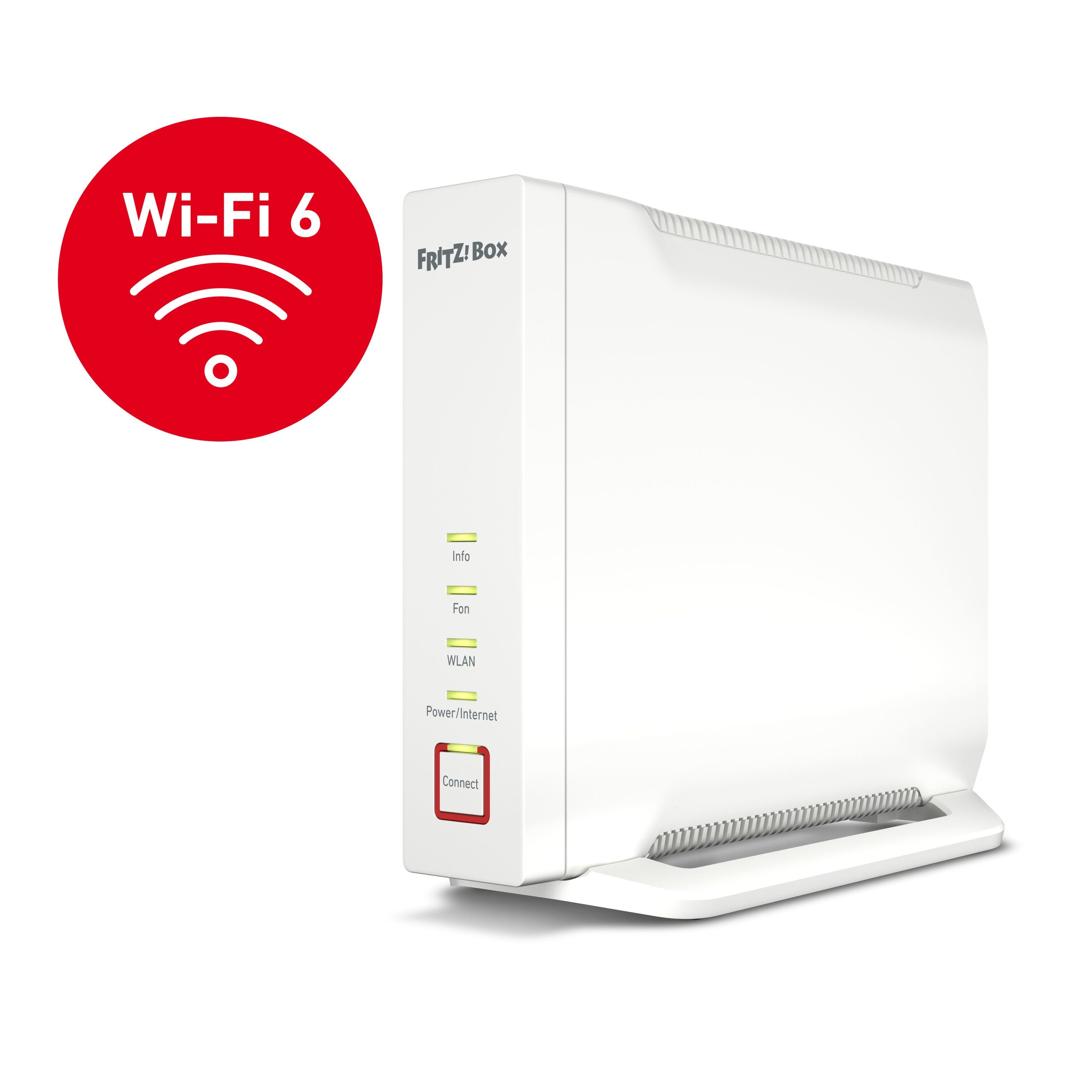 Fritz!box 4060 router wireless gigabit ethernet banda tripla (2.4 ghz/5 ghz/5 ghz) bianco - 20002952