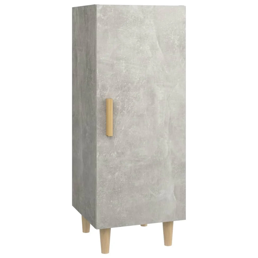 Buffet credenza cassettiera mobiletto mobile contenitore organizer per cucina soggiorno salotto 34,5 x 34 x 90 cm legno ingegnerizzato grigio 02_0031898