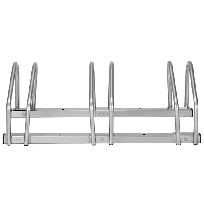 Sistema di supporto per portabiciclette portabiciclette basculante pratico garage a pavimento o a parete in acciaio 3408208