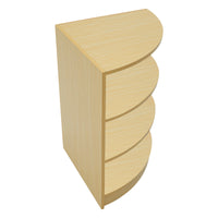 Set Banconi Acero Hyperion LED K1500 B1500 LM60 TB60 con Serrature e Vetrina