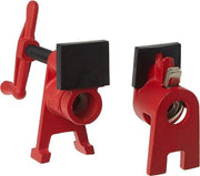 Piastrini a stantuffo H 1/2 pollici in rosso con carico pesante - BPC-H12