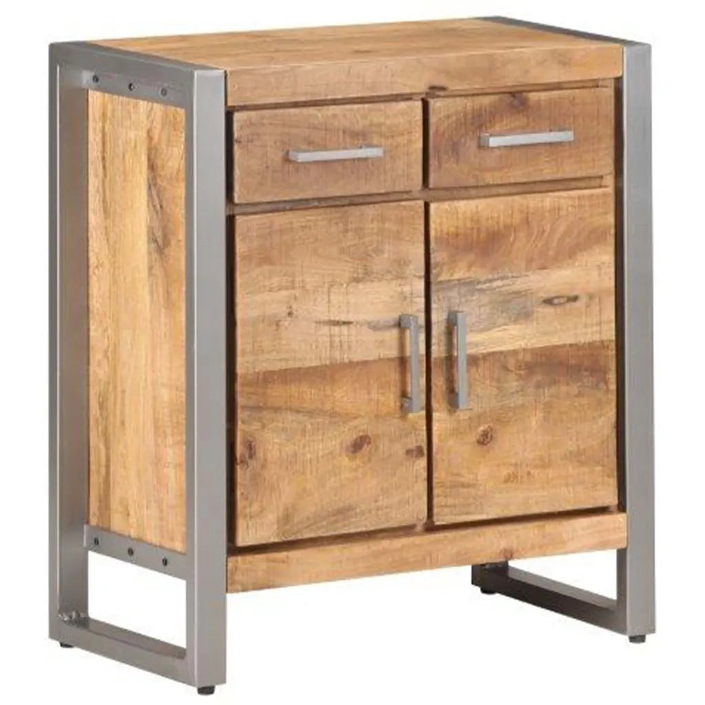 Credenza 60x35x72 cm in Legno di Mango Grezzo cod mxl 25480