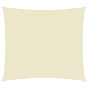 Vela ombreggiante/ombrellone rettangolare in tessuto Oxford 2 x 3 m crema 02_0009596