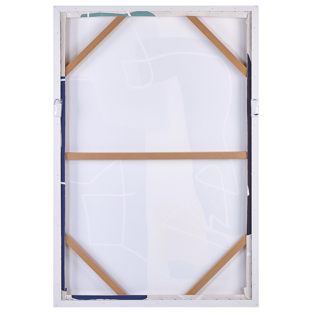 Stampa artistica su tela Multicolore 93 x 63 cm Glam Lady Poliestere e MDF Modern
