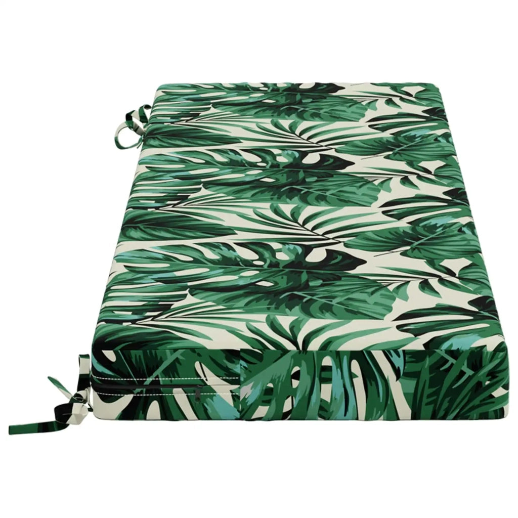 Cuscino per panchina SOEST 100% Poliestere Motivo a Foglie 949706