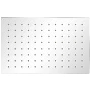Testa Doccia a Pioggia in Acciaio Inox 20x30 cm Rettangolare 142164