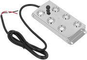 Fogger 1,5 M - Ultrasuono Fontana Acquatica - 6 Bocchette in Acciaio Inossidabile - Progettazione IP67 Idrorepellente - Tasso Massimo di 4,5 l/h di Foglia - Atmosfera Serena - Generatore di Nebbia