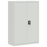 Armadio per Ufficio 90x40x140 cm in Acciaio Grigio CFW5116613