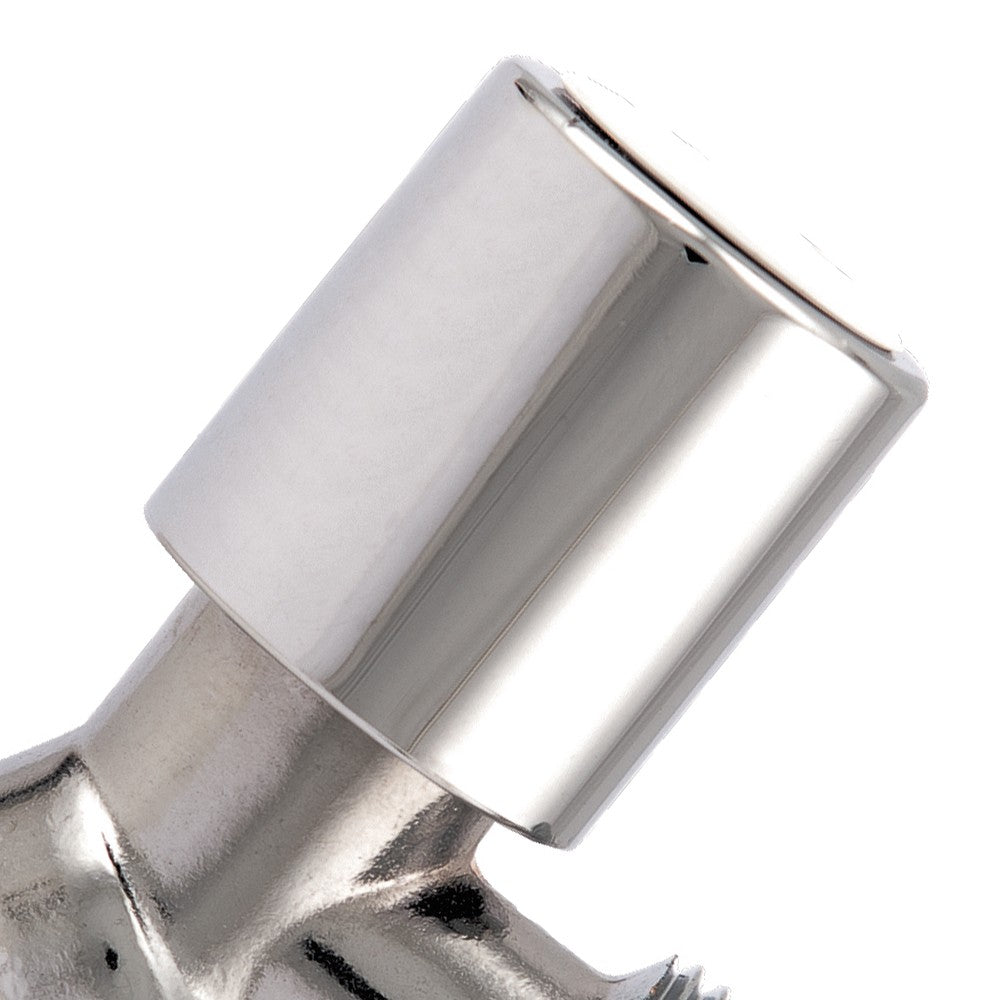 Rubinetto inclinato con attacco lavatrice