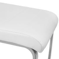 Set di 2 sedie bianche di design per cucina, soggiorno, sala da pranzo 1908013