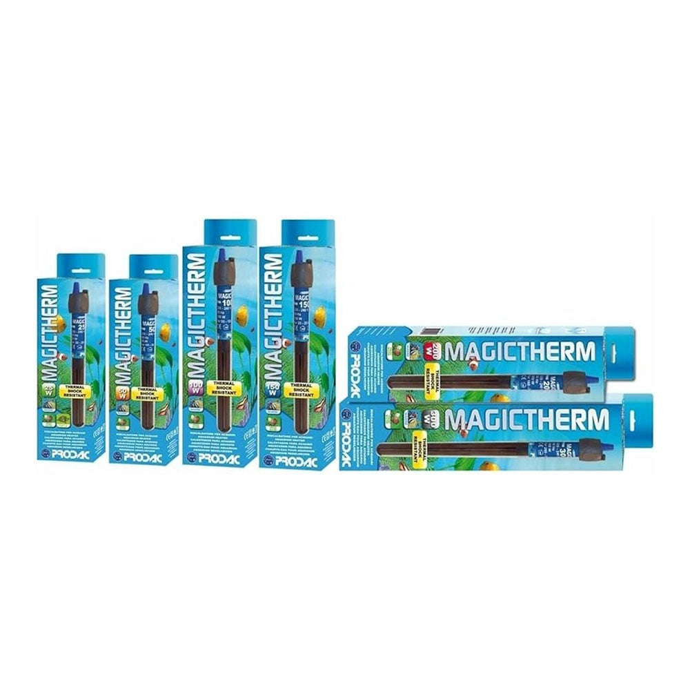 Prodac Magictherm - Termoriscaldatore regolabile in Vetro al Quarzo Wattaggio Riscaldatori e lampade terrario: 100W