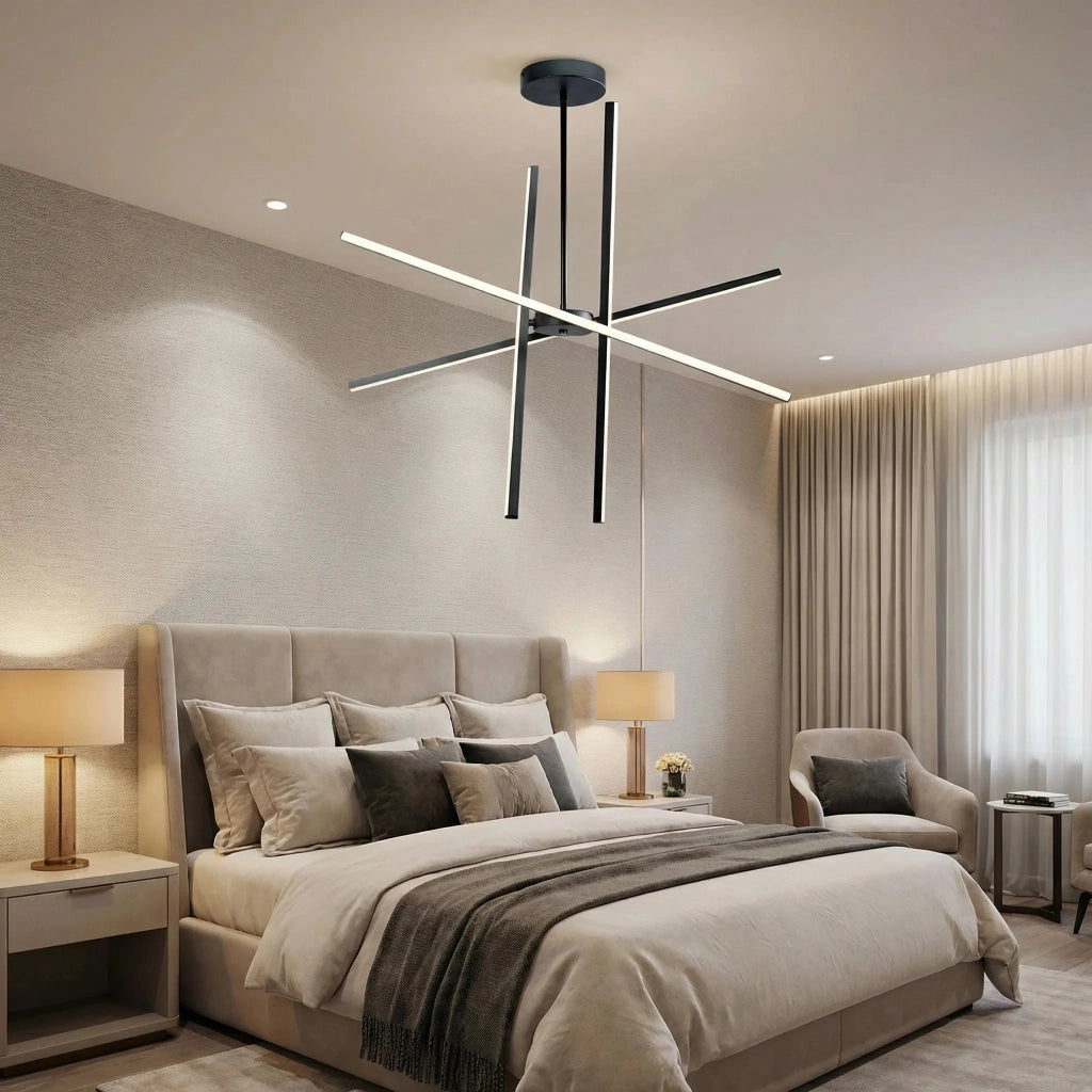 Lampada Da Soffitto Led App1929-cp Black