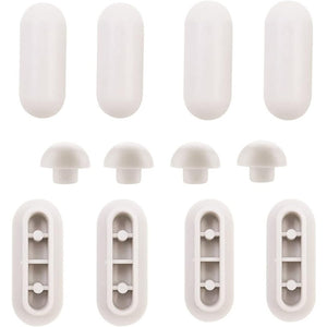 Paracolpi per sedili wc, kit paracolpi in gomma per copriwater t