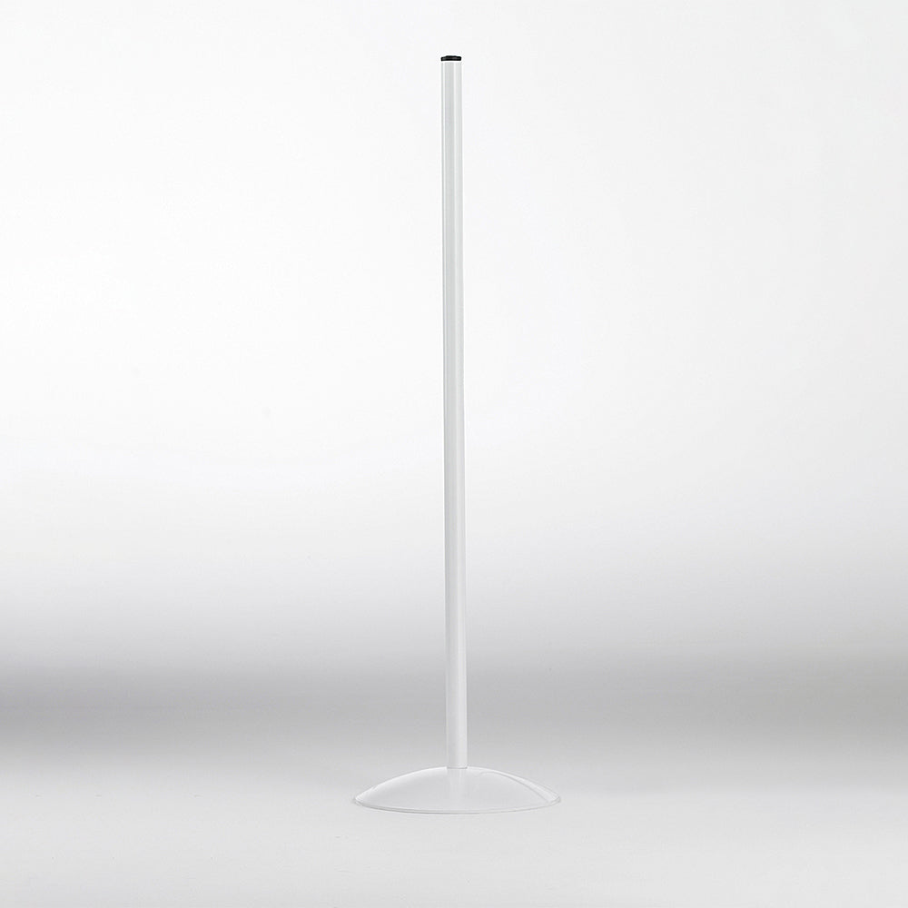 Piedistallo Serie Arc Metallo Bianco