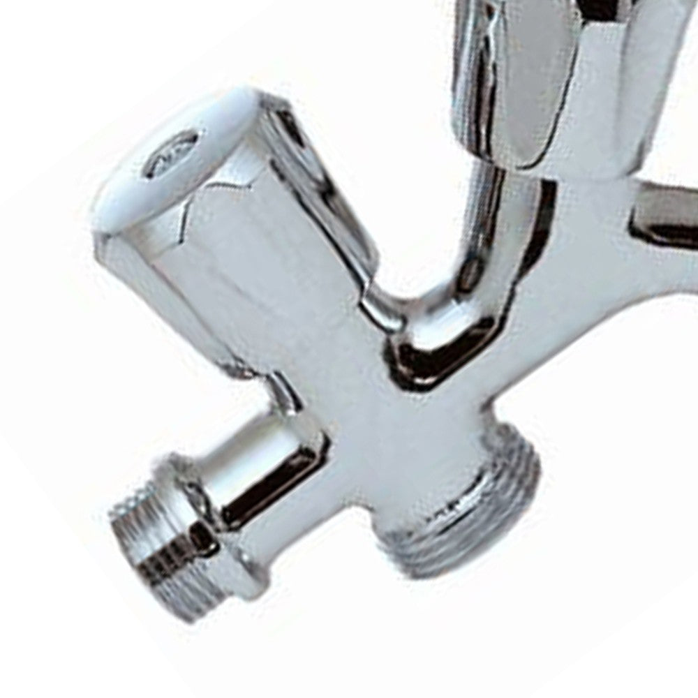 Rubinetto 2 maniglie attacco lavatrice